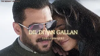 Dil Diyan Gallan Song | Tiger Zinda Hai | Salman Khan, Katrina Kaif | Atif Aslam | Instrumental