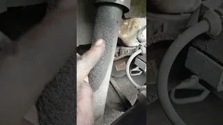 vw Passat rear coil spring change!!!