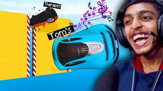 GTA 5 : TOM'S Singing Song TO WIN RACE 😂 !! MALAYALAM