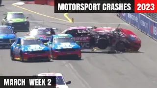 Motorsport Crashes 2023 March Week 2