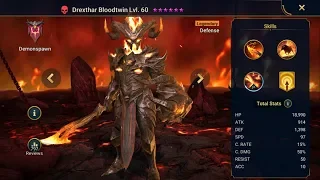 Raid: Shadow Legends  Drexthar Bloodtwin champion review/guide F2P