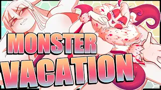 Nikusa & Sakuroma's Seductive Monster Vacation (Friday Night Funkin' Comic Dub)