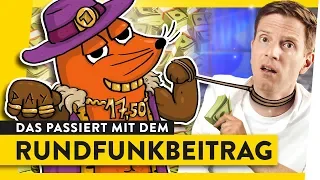 Ey Mann, wo is' mein Rundfunkbeitrag? Dahin fließen die 17,50€  | WALULIS