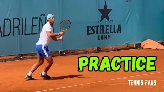 Rafael Nadal Practice in Madrid | 29 April 2022