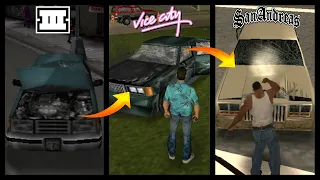 Evolution of CAR DAMAGE in OLD GTA Games (Damage Details)