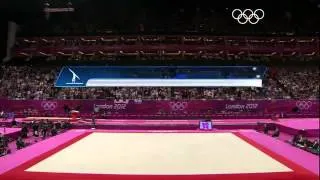 Gymnastics Artistic Men's Floor Exercise Final   China GOLD   London 2012 Olympic Games Highlights   YouTube
