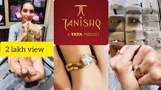 Tanishq Latest 2023 Solitaire Diamond Rings || Designs with Price || Diamond Fingers Ring