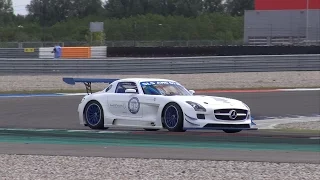 Mercedes-Benz SLS AMG GT3 - Exhaust Sounds on Track!