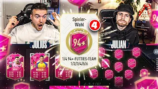 FIFA 23: OMG! 4x 94+ FUTTIES PICK Squad Builder Battle! 😱😍