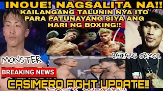 BREAK NEWS! INOUE NAGSALITA NA!! LALABAN NA PARA PATUNAYANG HARI SIYA NG BOXING!!! ALAS MAY MENSAHE!