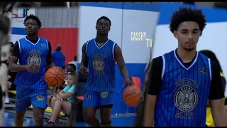 FreebandzElite 2024 Kiaus Jones & Ben Roseborough Team Up W/Tayshawn Bridges & Puts On A Dunk Show👀😱