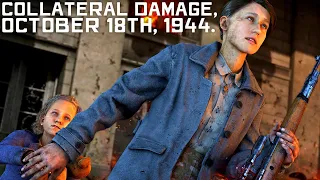 Call of Duty WW2 - "COLLATERAL DAMAGE" Campaign Mission #6 (HARDENED DIFFICULTY)