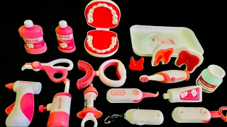 8 Minutes Satisfying with Unboxing Cute Pink Doctor Playset| Review Toys ASMR