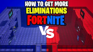 Fortnite Crazy Red vs Blue How to GET MORE ELIMINATIONS