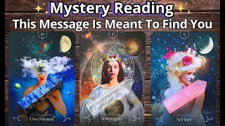 THIS✨MYSTERY READING✨WAS MEANT TO REACH YOU🔥💖 #pickacard Tarot Reading