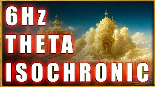 6Hz PURE THETA ISOCHRONIC | 285Hz | Subconscious Programming | 1 hour theta meditation 🧘 🧘🏽‍♂️ 💛