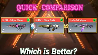 Mythic EM2 VS Mythic AK-47 Vs Mythic Oden: Which is Better? | COD Mobile