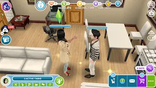 The Sims FreePlay pregnancy 2 days quest 😍 Excited stream