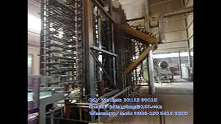 Линия по производству ДСП из Китая / Particle board production line / Chip board productuin line