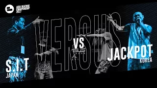 S.I.T (JPN) vs JackPot (KR)｜Asia Beatbox Championship 2017 Top 8 Tag Team Beatbox Battle