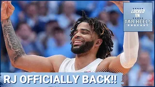 LIVE REACTION: RJ Davis OFFICIALLY Back for 5th Year at North Carolina