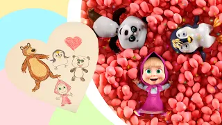 💕Про любовь💕 Детские песенки 🎵 Маша и Медведь 👱‍♀️🐻 TaDaBoom песенки для детей
