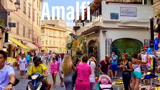 Amalfi, Italy - July 2021 - Amalfi Coast - 4K-HDR Walking Tour (▶76min) - Tourister Tours