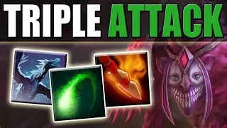 Triple Damage over Time Combo [Arctic Burn + Poison Attack + Burning Spear] Dota 2 Ability Draft