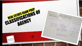 Agency Classifications | Real Estate Exam Prep Videos