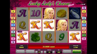 Lucky Lady's Charm Deluxe.💥💥💥15 bonus games.👍🔔 🤠🤑🤑🤑