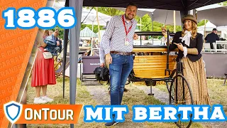 Das ERSTE Auto der Welt! Der Benz Patent-Motorwagen mit Bertha Benz am Steuer - Classic Days 2022