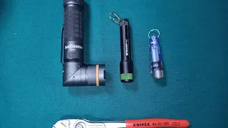 EDC-шная всячина3. Мои фонарики. При чем тут Knipex? :)