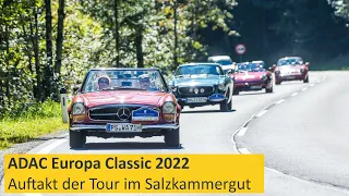 Oldtimer-Tour durch das Salzkammergut: Auftakt der ADAC Europa Classic 2022 | Tag 1 und 2