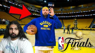 Fake Klay Thompson Sneaks Into NBA Finals (BANNED FOR LIFE) | EsfandTV Reacts