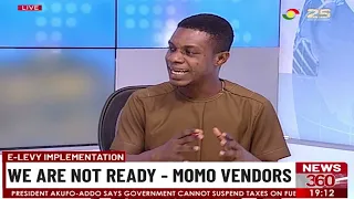 We are not ready for the implementation of e-levy - MoMo Vendors