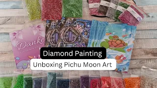 Diamond Painting Unboxing 💎 Neue Fairy Dust Steine und noch viel mehr von Pichu Moon Art