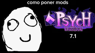 Como poner mods en Friday Night Funking Psych Android Engine 7.1 || Tutorial || 👻