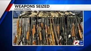 Police: 79 guns removed from Middletown home; 2 arrested