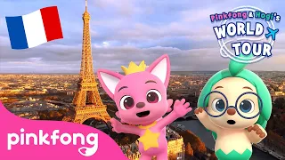 Hogi and Pinkfong's France Tour! | 🌎 World Tour Series | Animation & Cartoon | Pinkfong & Hogi