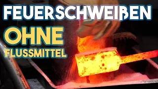 Damast schmieden ohne Borax! Anleitung Tutorial