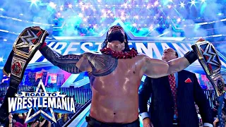 WrestleMania 38 2022 highlights - WrestleMania 2022 highlights roman reigns vs brock lesnar match