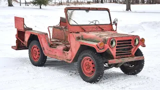 AM General’s Personal M151A2 Fire Truck w/ Interview