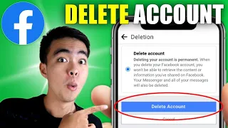 How to DELETE your Facebook Account Permanently (2023)