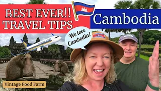 Ultimate CAMBODIA Travel Tips! 😁🇰🇭 ✈️🧳🐵