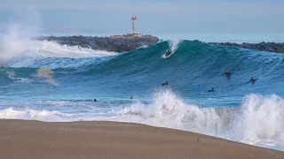 THE WEDGE GOES OFF! FIRST BIG SOUTH SWELL OF 2024