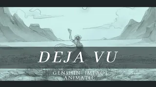 Zhongli x Lumine Deja Vu Animatic | GENSHIN IMPACT