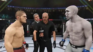 Khabib vs. Crazy Zombie (EA Sports UFC 3) ☝️🦅