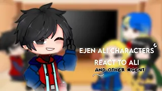 Agent Ali Characters react to Ali ( +other young Agent ) || Gacha Ejen Ali