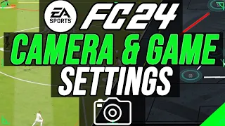 EA FC 24 - BEST CAMERA & GAME SETTINGS TO GIVE AN ADVANTAGE/MORE WINS (TUTORIAL)