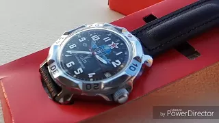 Unboxing Vostok Komandirskie Russian Watch Manual Winding